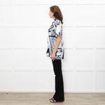 Retrofete Grey And Black With Sequin Insert Shirt