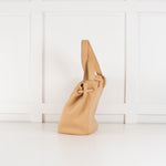 Bottega Veneta Beige Leather Beak Cross Body Bag