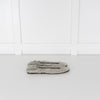 Isabel Marant Silver Belna Metallic Crochet Ballet Flats