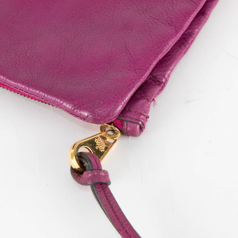 Mulberry Purple/ Pink Daria Clutch Bag