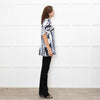 Retrofete Grey And Black With Sequin Insert Shirt