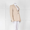 Joseph Pale Beige Single Breast Blazer