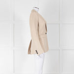 Joseph Pale Beige Single Breast Blazer