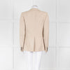 Joseph Pale Beige Single Breast Blazer