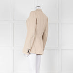 Joseph Pale Beige Single Breast Blazer