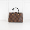 Louis Vuitton Brown Damier Ebene Canvas Riverside Bag