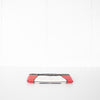 Miu Miu Black, Red and Cream Leather Biker Clutch