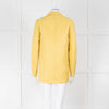 Mulberry Pale Yellow Shaped Blazer