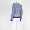 Kenzo Blue White Striped K Sweater