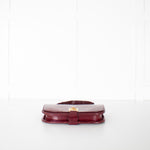Gucci Burgundy Lizard Vintage Shoulder Bag