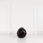 Anya Hindmarch Black And Bronze Chubby Barrel Bag