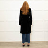 Theory Black Velvet Military Style Coat