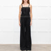 Pinko Black Bandeau Sleeveless Jumpsuit