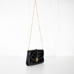 Gucci Black Patent Leather Crossbody Vintage Bag