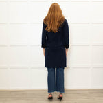 Rag & Bone Blue And Black Reversible Coat