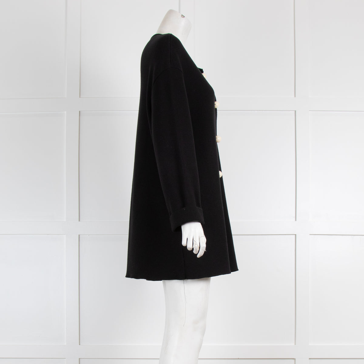 Moschino Cheap and Chic Bobble Button Knitted Jacket