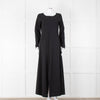 Sarah Pacini Black Spilt Bottom Long Dress