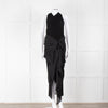 Jacquemus Black La Robe Drapeado