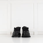 Axel Arigato Black Marathon Flower Runner Shoes
