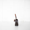 Gucci Brown Leather Vintage Bamboo Handbag