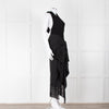 Jacquemus Black La Robe Drapeado