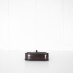 Gucci Brown Leather Vintage Bamboo Handbag