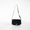Gucci Black Suede Horsebit Vintage Shoulder Bag