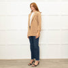 J Crew Sand Open Front Knit Blazer