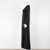 Sarah Pacini Black Spilt Bottom Long Dress