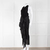 Jacquemus Black La Robe Drapeado