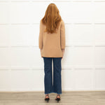 J Crew Sand Open Front Knit Blazer