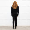 Ottod'Ame Black Wool Blend Rolled Neck Jumper