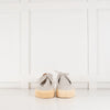 Gabriela Hearst Grey Suede Laceup Shoes