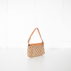 Gucci Monogram Cloth Pochette Bag