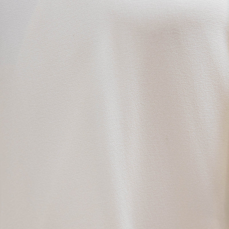 Akris Cream Silk Bodysuit Crossover Top