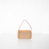 Gucci Monogram Cloth Pochette Bag