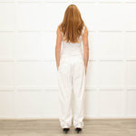 Polo Ralph Lauren White Utility Style Jeans