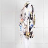 Marques Almeida Cream Black Yellow Graphic Print Art Blouse