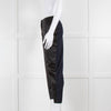 Munthe Black Front Panel Trousers Navy Back Panel