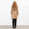 Bottega Veneta Tan Belted Camel Wool Coat