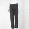 Toteme Black Wash Straight Leg Jeans