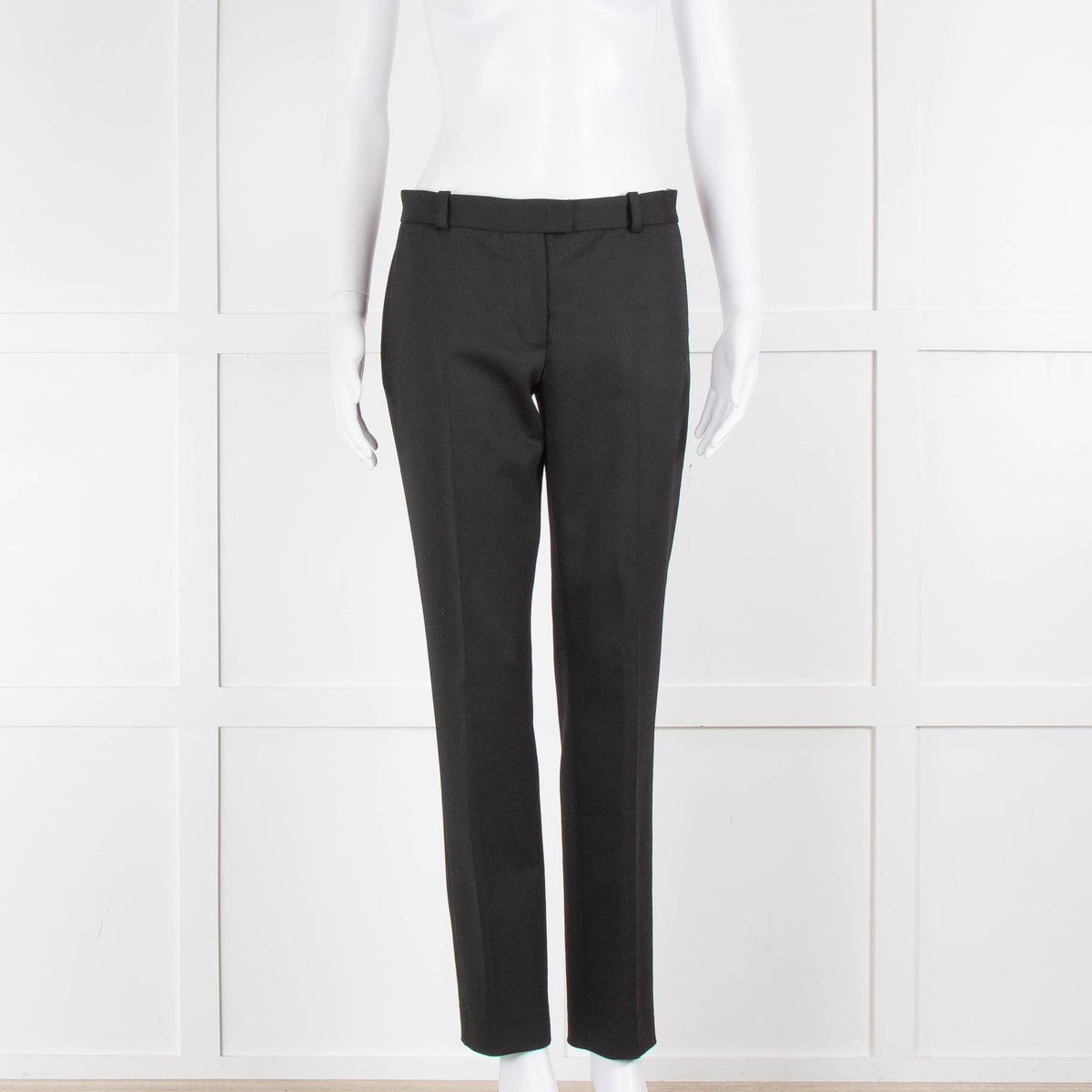 Joseph Black Wool Mix Trousers