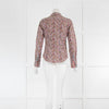 Paul Smith Black Label Beige Light Purple Mixed Print Shirt