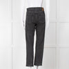 Toteme Black Wash Straight Leg Jeans