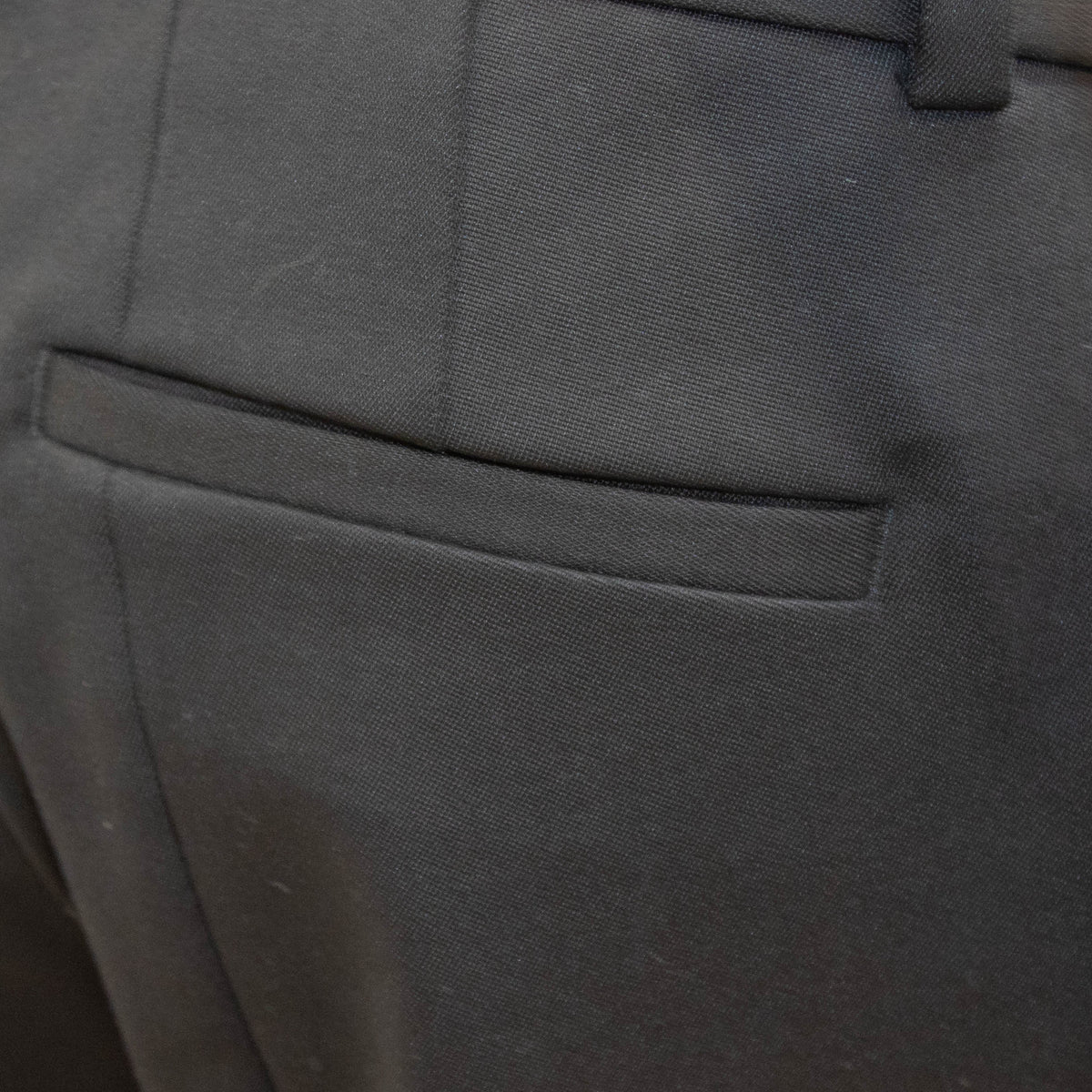 Joseph Black Wool Mix Trousers