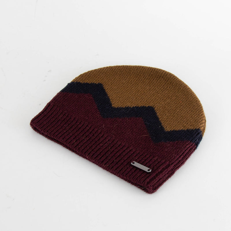 Burberry Honey Purple Wool Beanie Hat