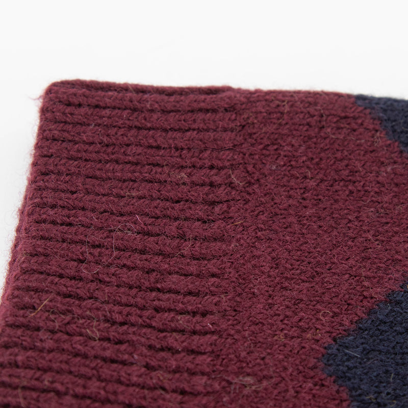 Burberry Honey Purple Wool Beanie Hat