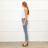 Agolde Light Denim High Waist Straight Jeans