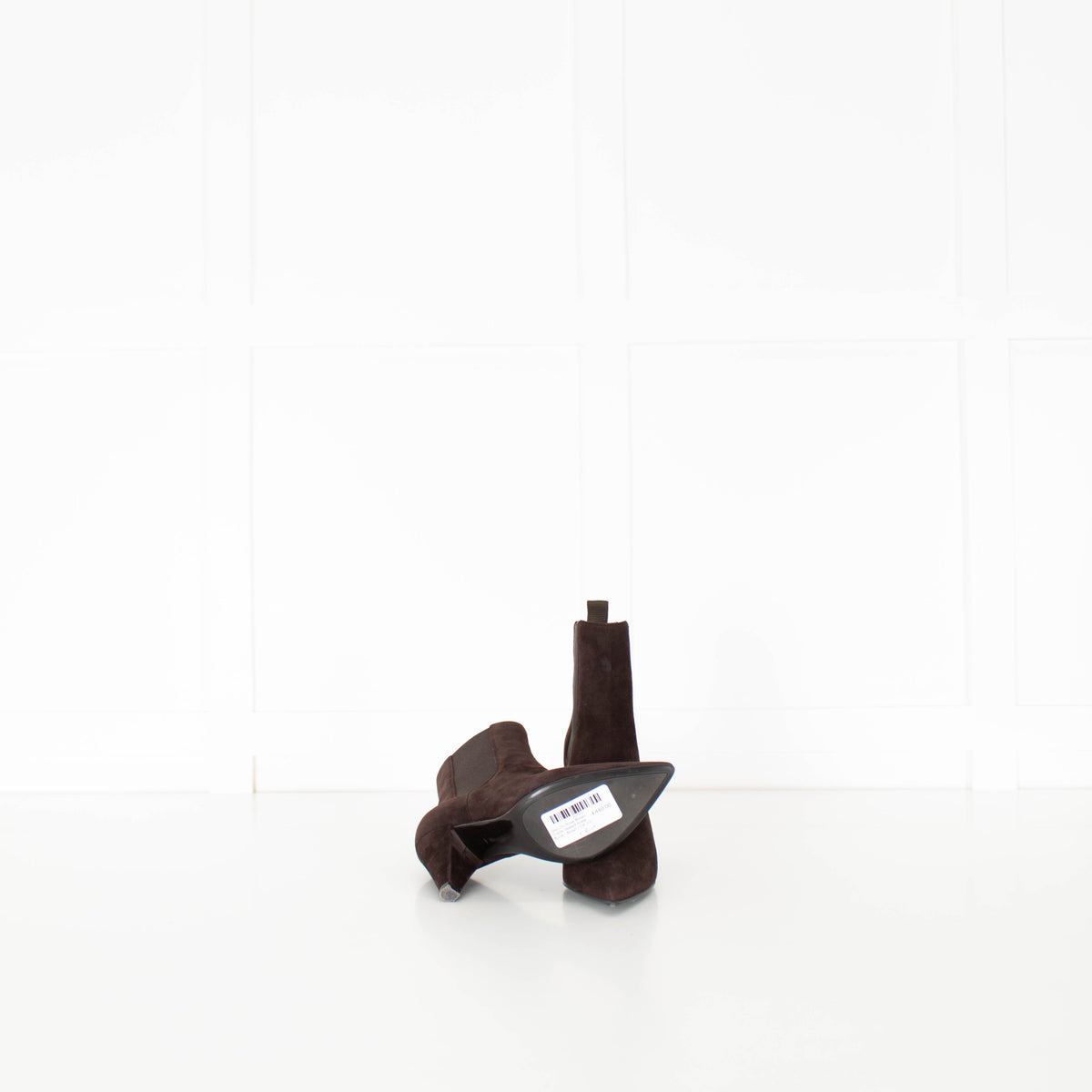Gianvito Rossi Brown Suede Heeled Ankle Boots