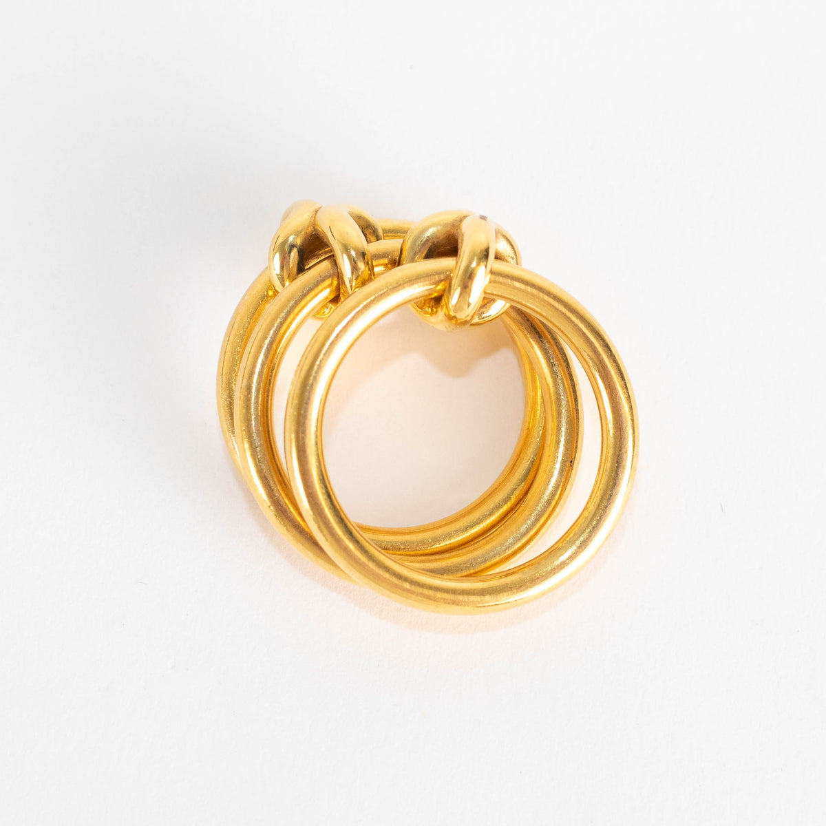 Annoushka 14ct Gold Tri Knuckle Ring